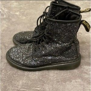 Dr. Marten Chunky Glitter Boots Size 6